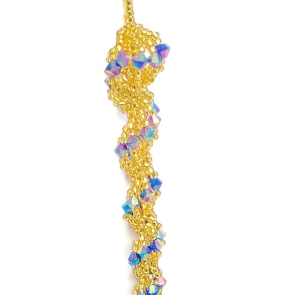 Christmas Tree, Crystal Icicle Ornament, Christmas Crystal Icicle - Picture 1 of 8